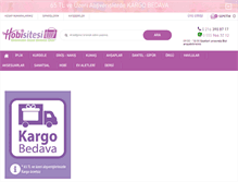 Tablet Screenshot of hobisitesi.com